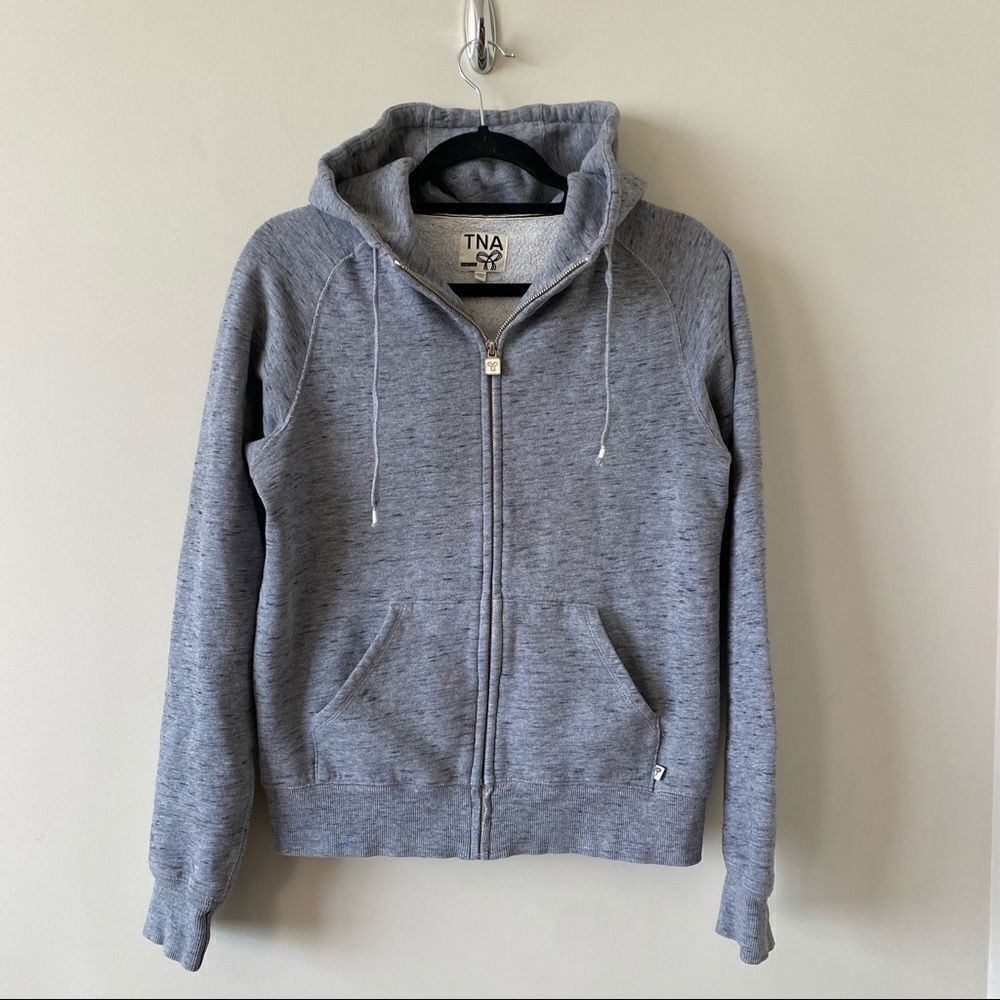 ARITIZA “TNA” Boxy Fit Fleece Zip Hoodie